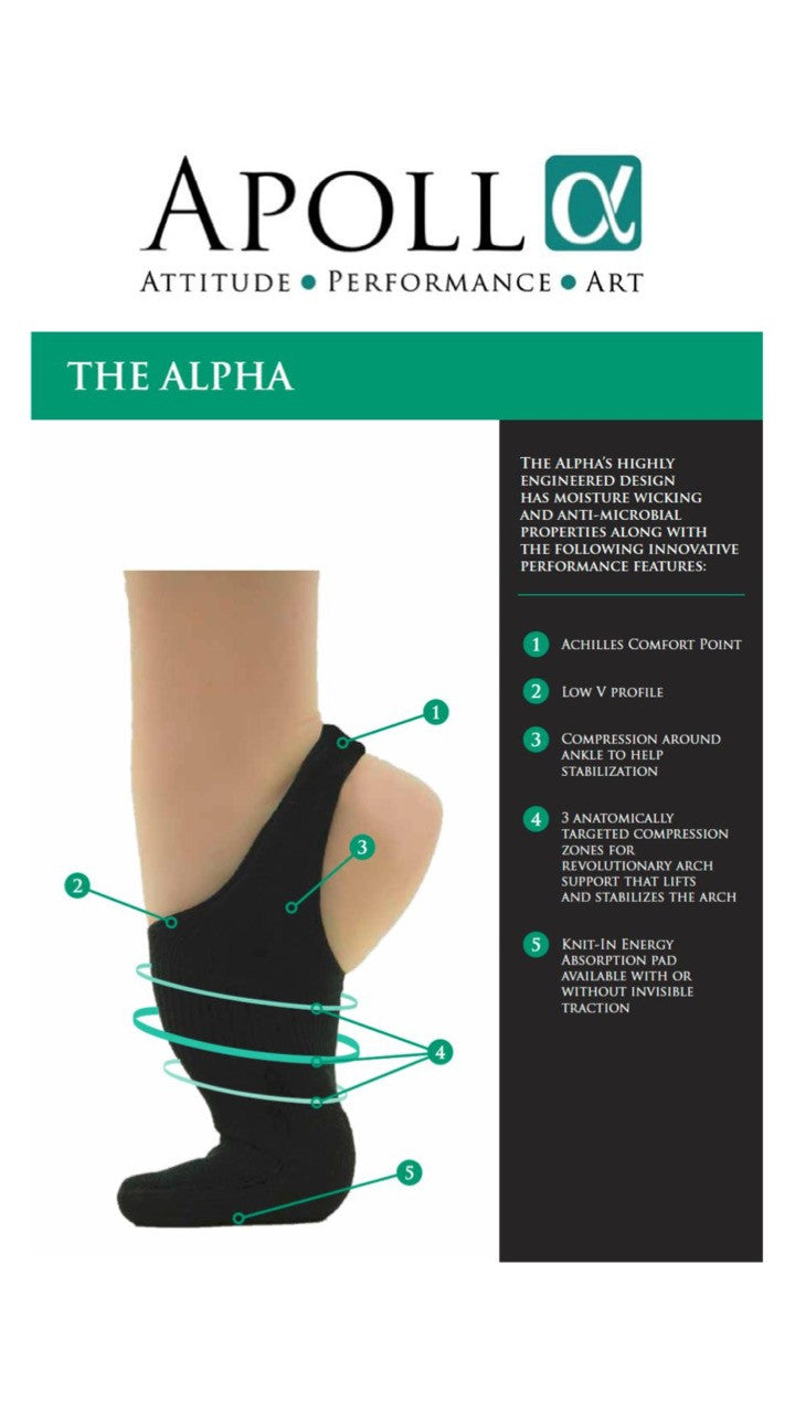 Apolla Alphas  More Than Meets The Eye! - Dance Socks – Apolla  Performance Wear