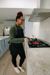 Nutrition and cooking with compression socks
