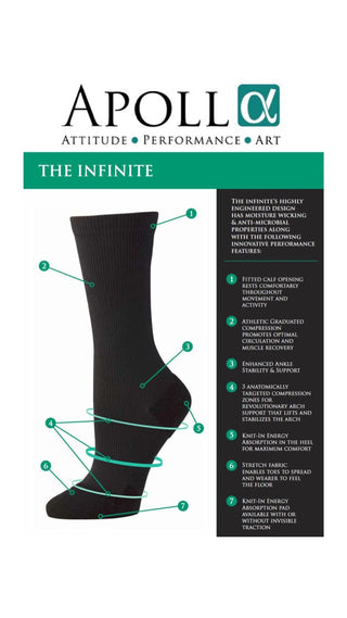 Pre-Order Your Infinite Performance Edition Shocks! | Apolla Shocks (aka Dance Socks)
