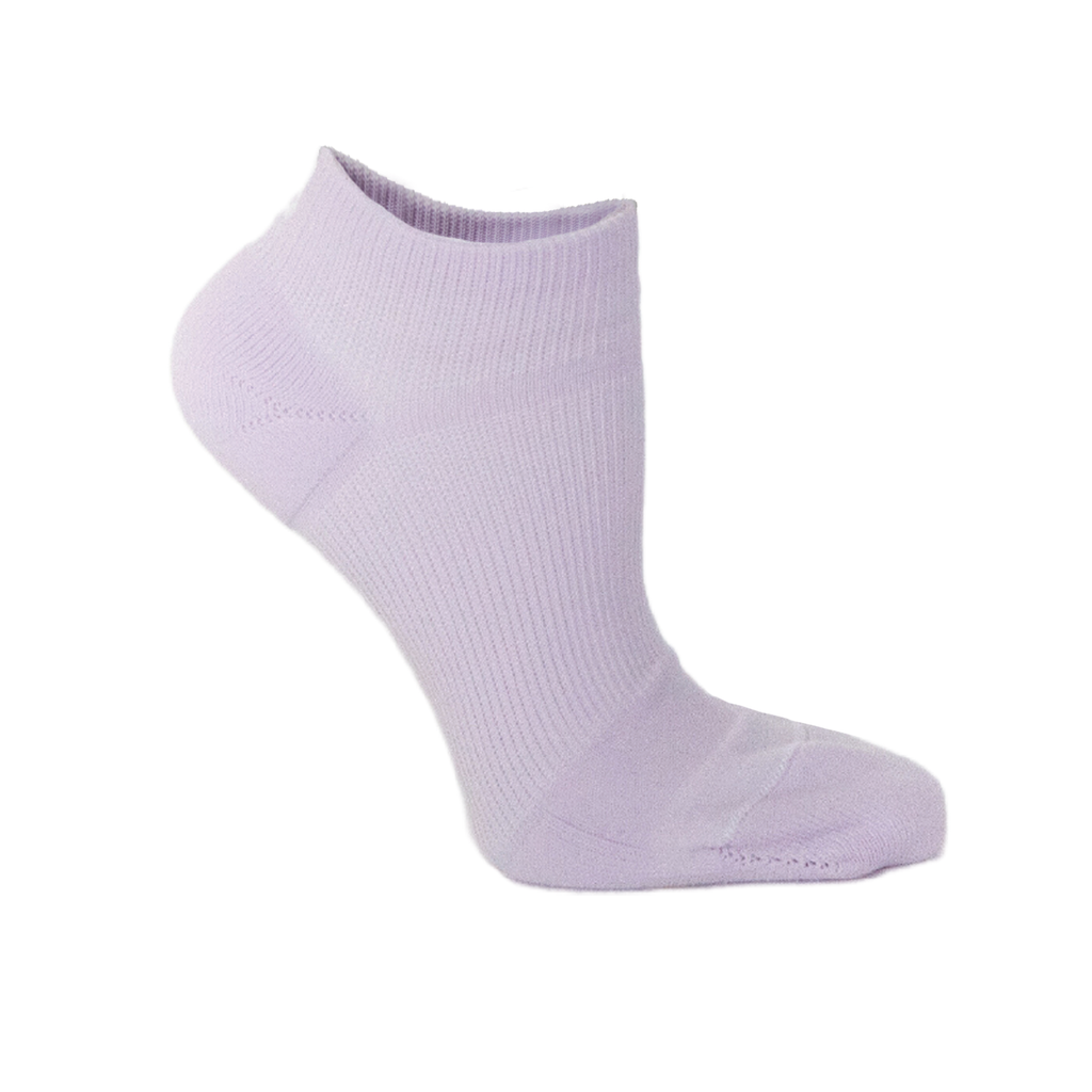 Amp Women's No Show Compression Socks Purple