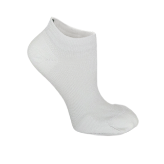 Amp Arch Support No Show Socks White