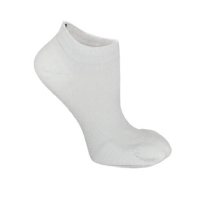 AMP white cheer socks with arch support