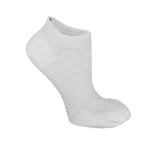 AMP white cheer socks with arch support