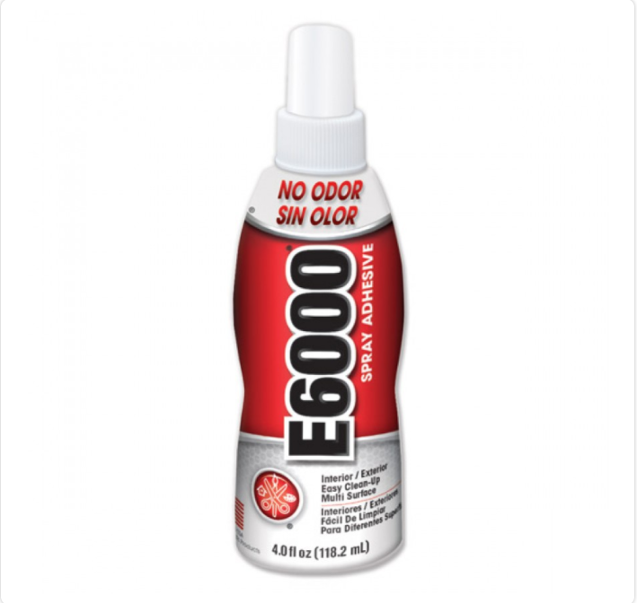 E6000 Spray Adhesive (4oz.)
