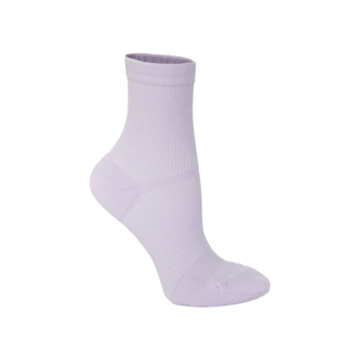 Performance crew compression sock in Lilac