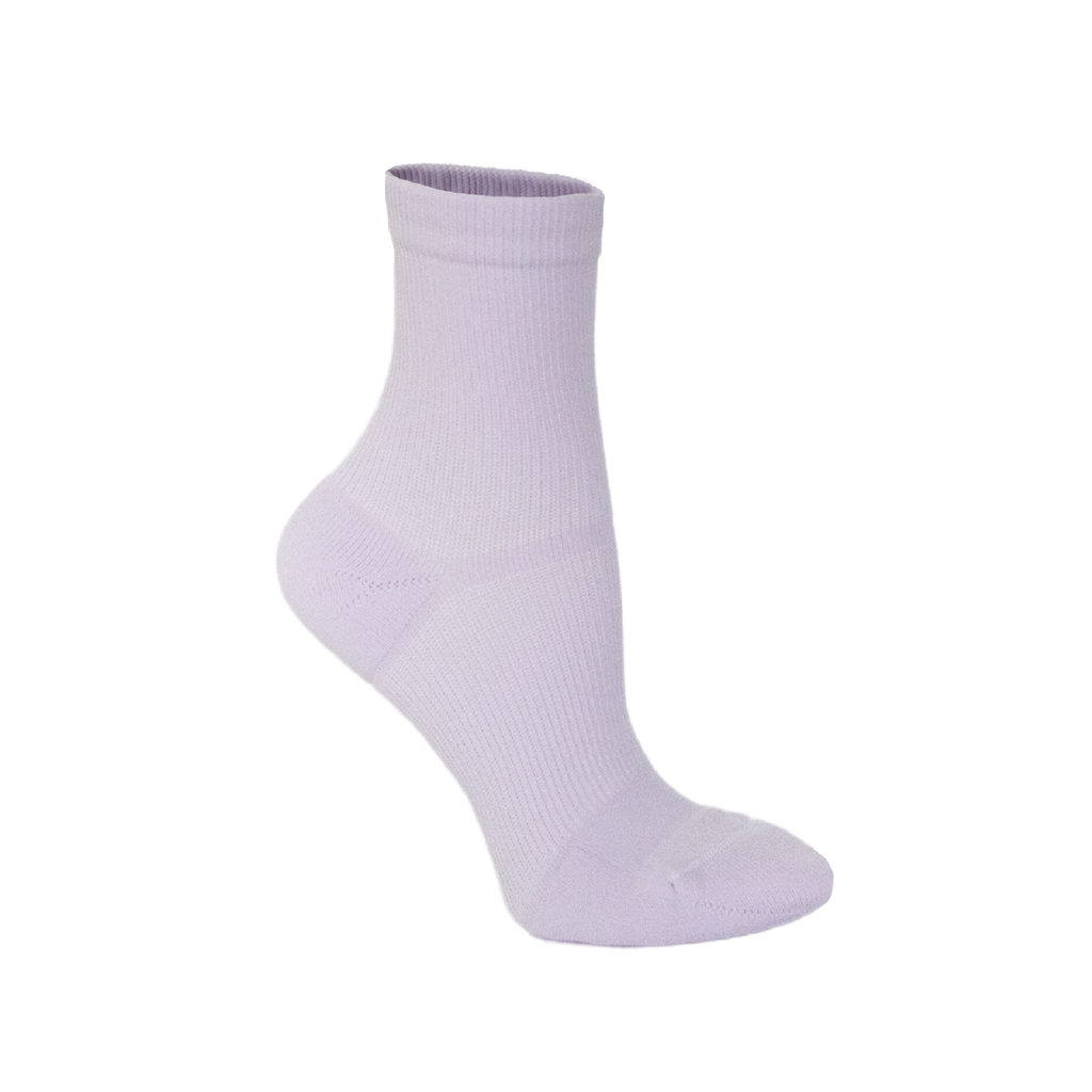 Performance Crew Length Compression Socks Lilac
